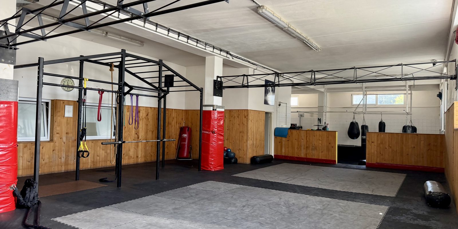 Funkčná zóna — konštrukcia, laná a tatami