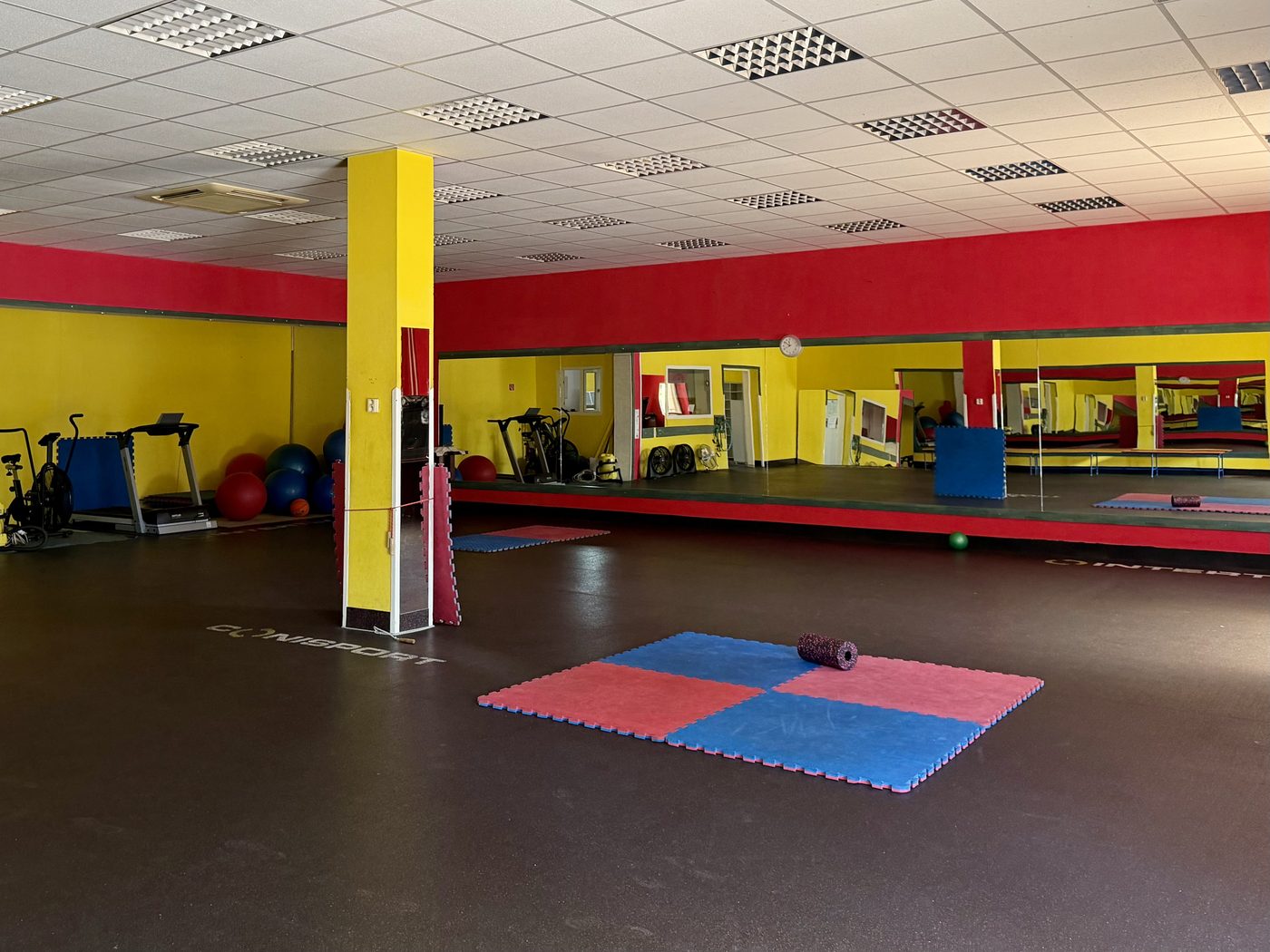 Aerobná miestnosť s tatami